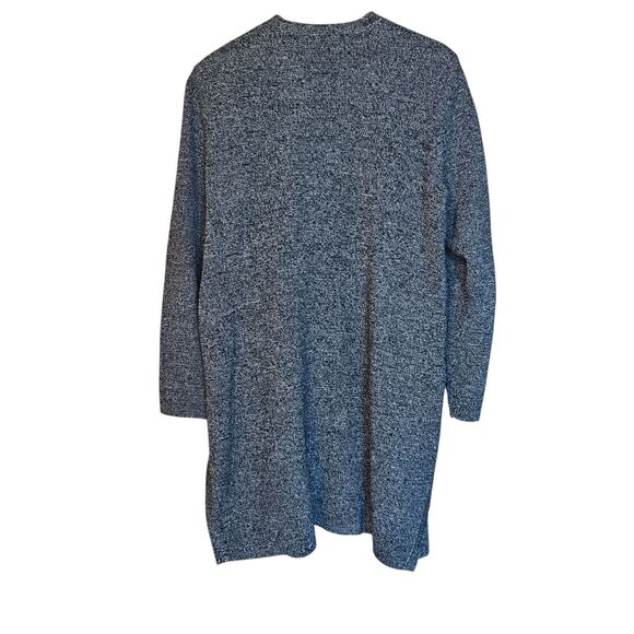 Eileen Fisher Cardigan Womens Medium Open Front Lightweight Sweater Linen Silk B - Picture 2 of 9